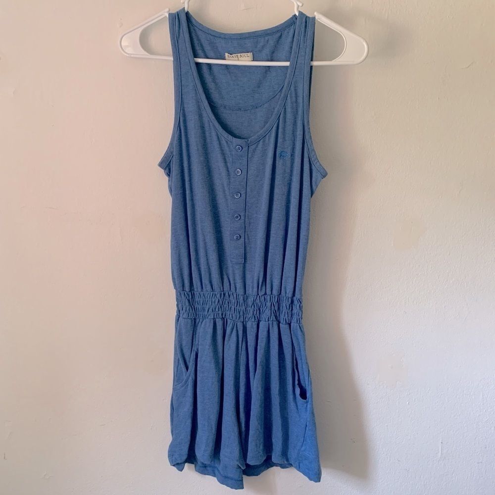 Brave Soul Cute Blue Romper